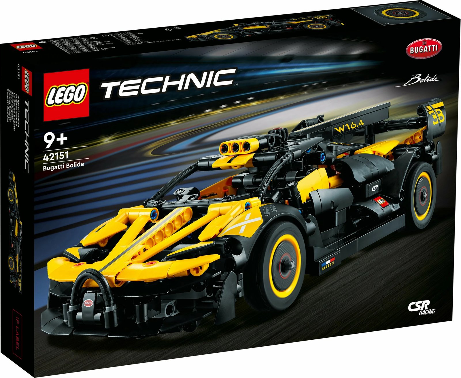 Set ndërtimi LEGO Technic Bugatti Bolide, 905 pjesë, plastikë, shumëngjyrësh Set ndërtimi LEGO Technic Bugatti Bolide, 905 pjesë, plastikë, shumëngjyrësh