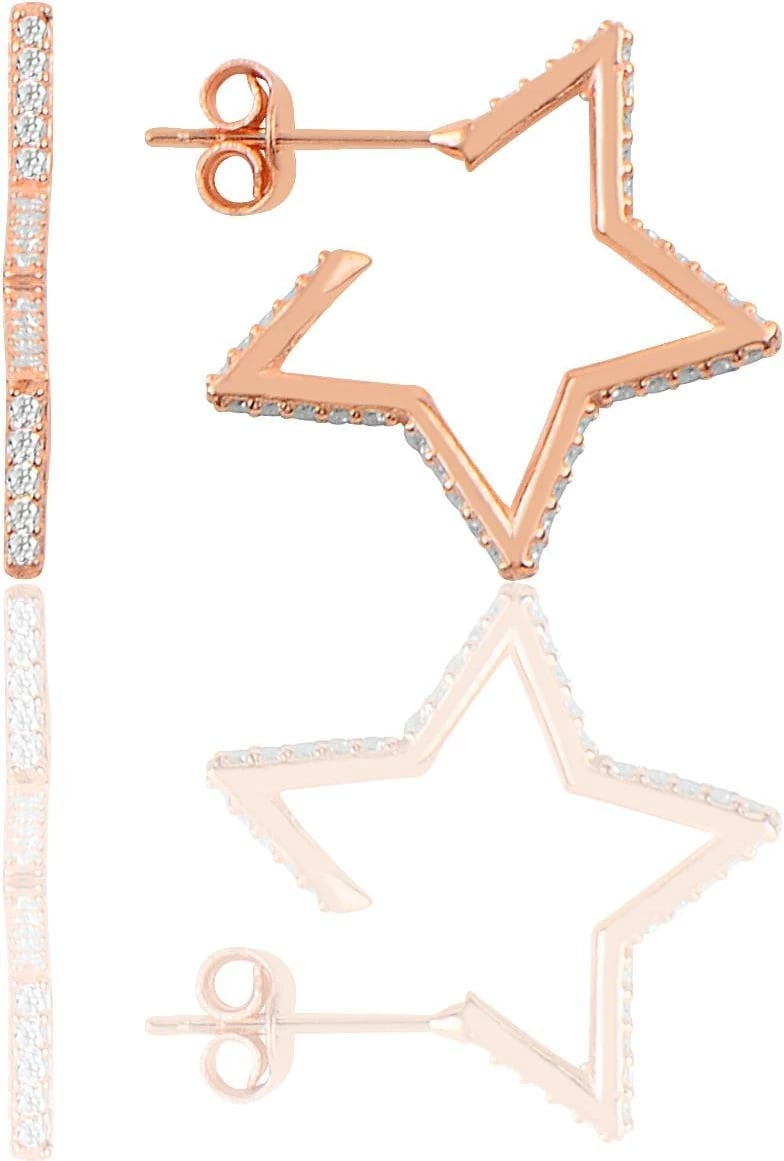 Vathë argjendi, ngjyrë ari rozë, Jumeon, 9828