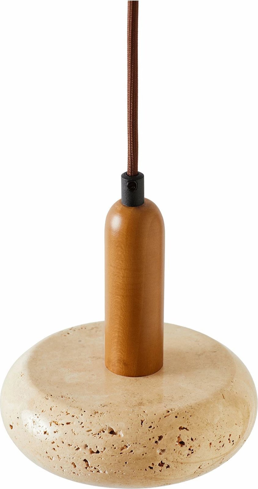 Llambë tavani Opviq, model Worm, ngjyrë lisi