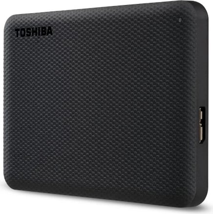 Hard disk i jashtëm Toshiba Canvio Advance 1TB, USB 3.2, i zi