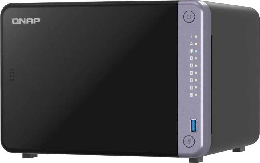 NAS desktop QNAP TS-632X-4G, 6 x 3.5", 4 GB RAM, 10GbE, i zi