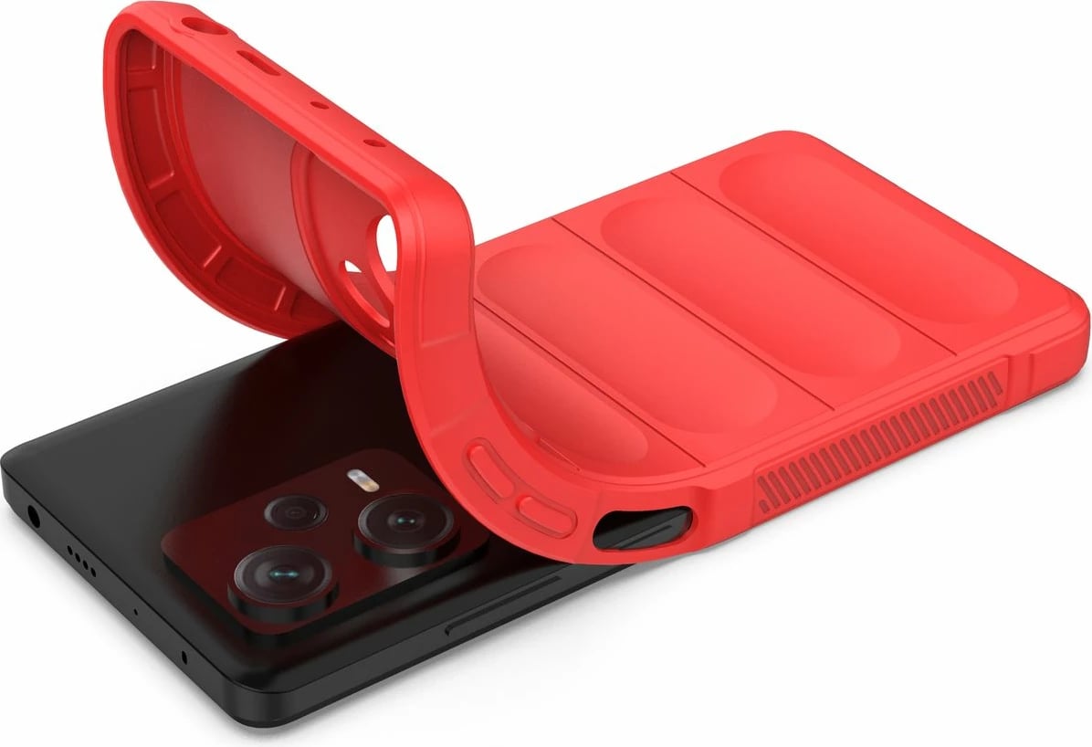 Mbështjellës Hurtel Magic Shield Case për Xiaomi Redmi Note 12 Pro+, i kuq Mbështjellës Hurtel Magic Shield Case për Xiaomi Redmi Note 12 Pro+, i kuq