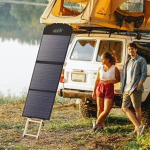 Karikues diellor portativ Choetech SC008, 120W, 4 porta, i zi