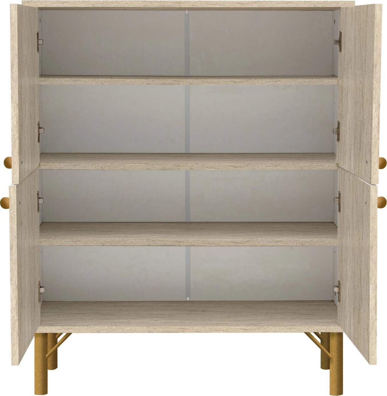 Dollap multifunksional, ngjyrë travertin, Skye Decor, Multilux