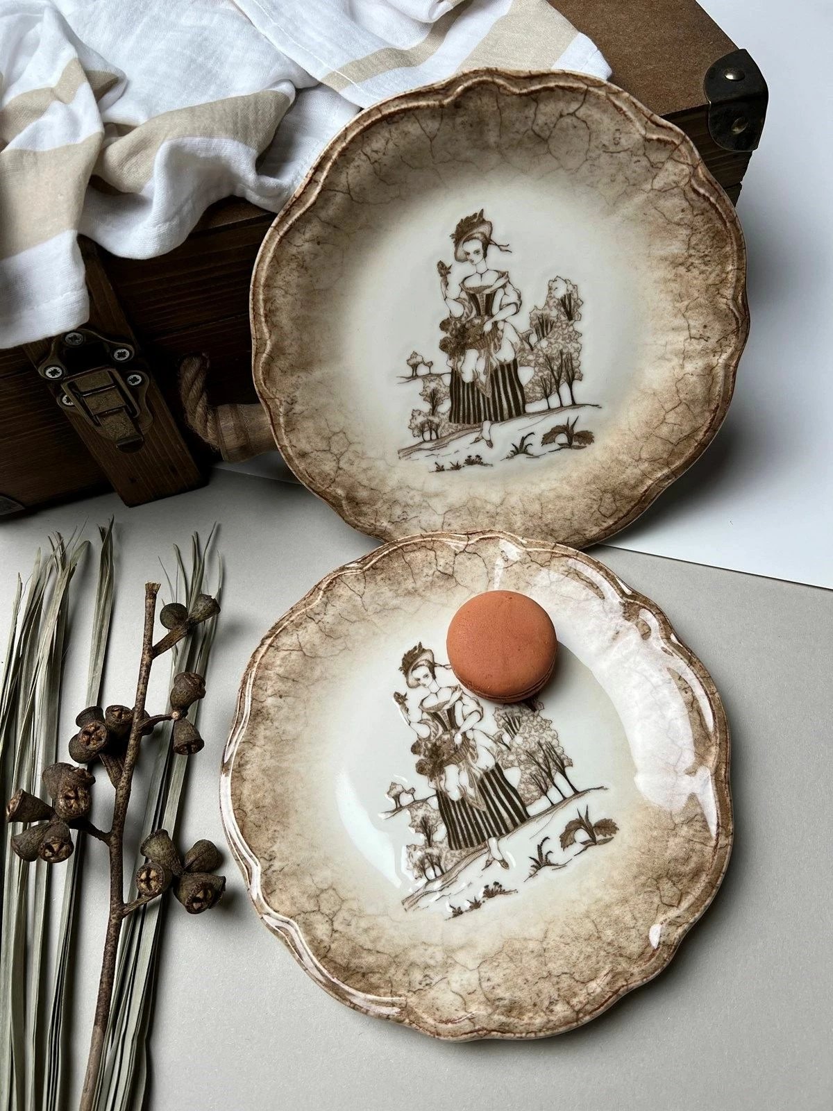 Set pjatash ëmbëlsirash (6 copë), Hermia Concept, Ella 6