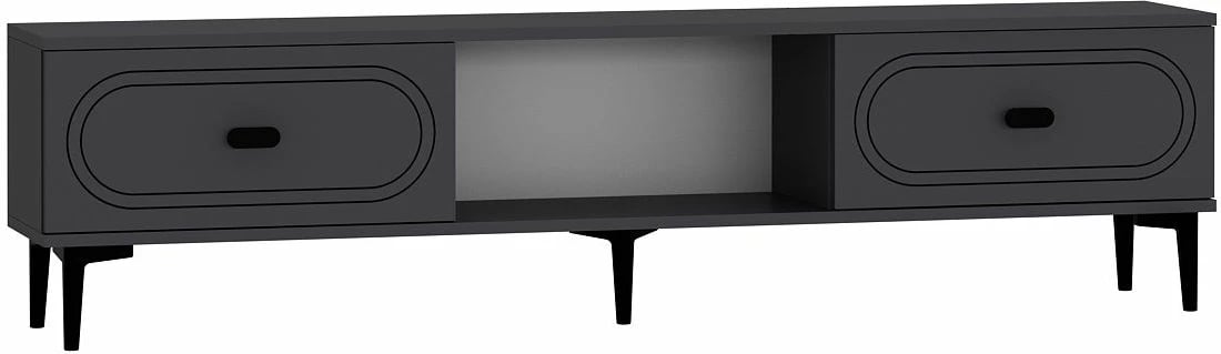 Komodë TV Skye Decor, ngjyrë antracit, 150x40.6x29.6cm