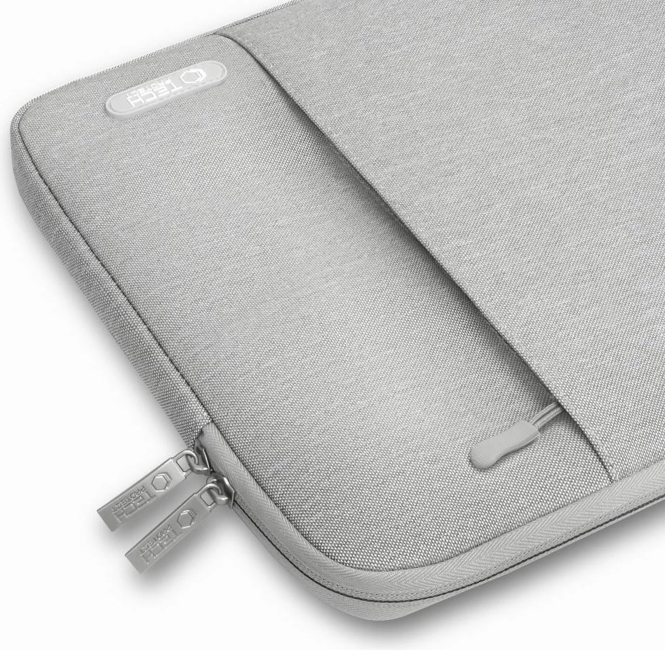 Mbështjellës laptopi Tech-Protect Sleeve, 13-14 inç, Gri