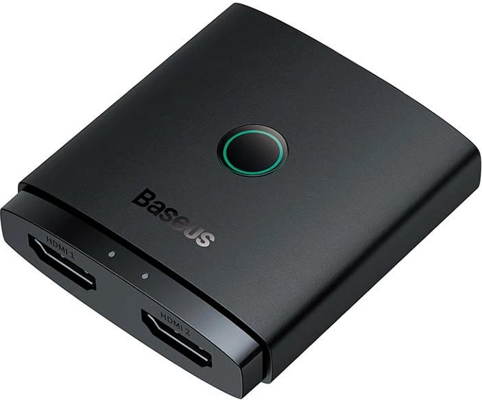 HDMI switch Baseus AirJoy Series 2-in-1, B01331105111-01, 4K/60Hz, i zi
