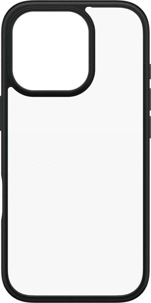 Mbështjellës PanzerGlass për iPhone 16 Pro, transparent, kornizë e zezë