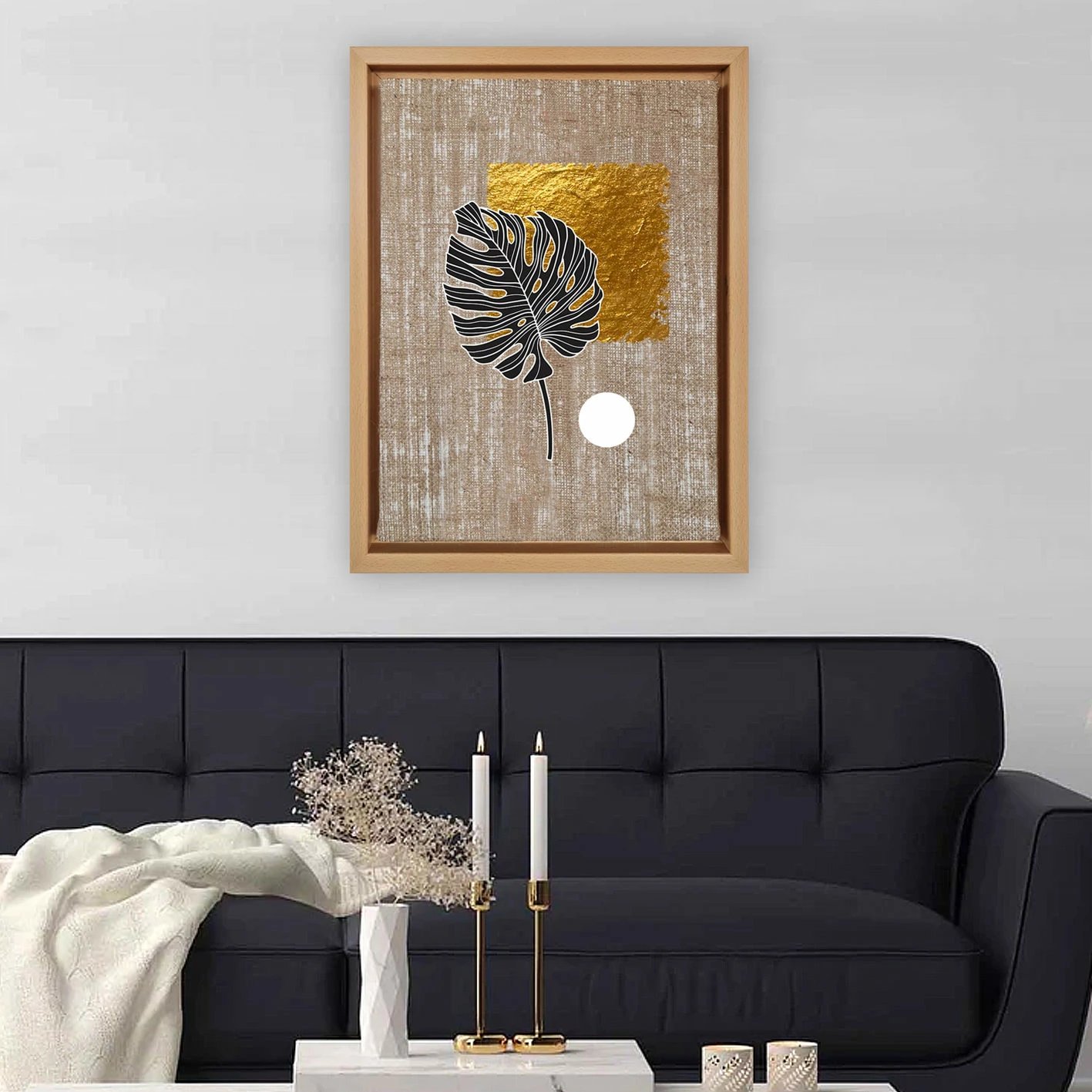 Pikturë dekorative në kanavacë, shumëngjyrëshe, Wallity, LNJ81983465491 - 96136, 96x136cm