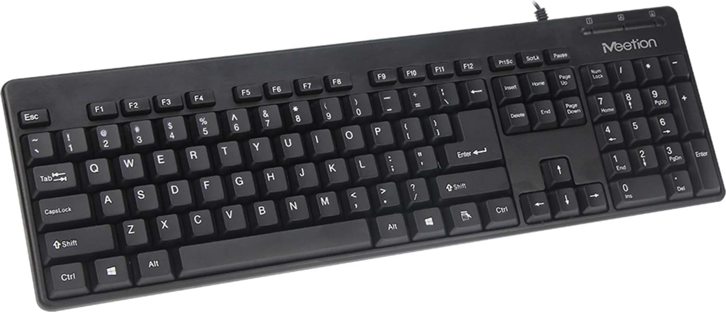 AK100 - USB keyboard Black ENG