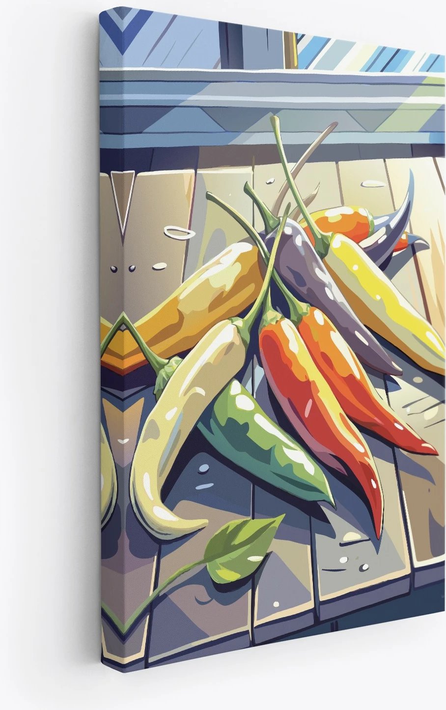 Pikturë dekorative në kanavacë, shumëngjyrëshe, Wallity Ersysb053, 50x70cm