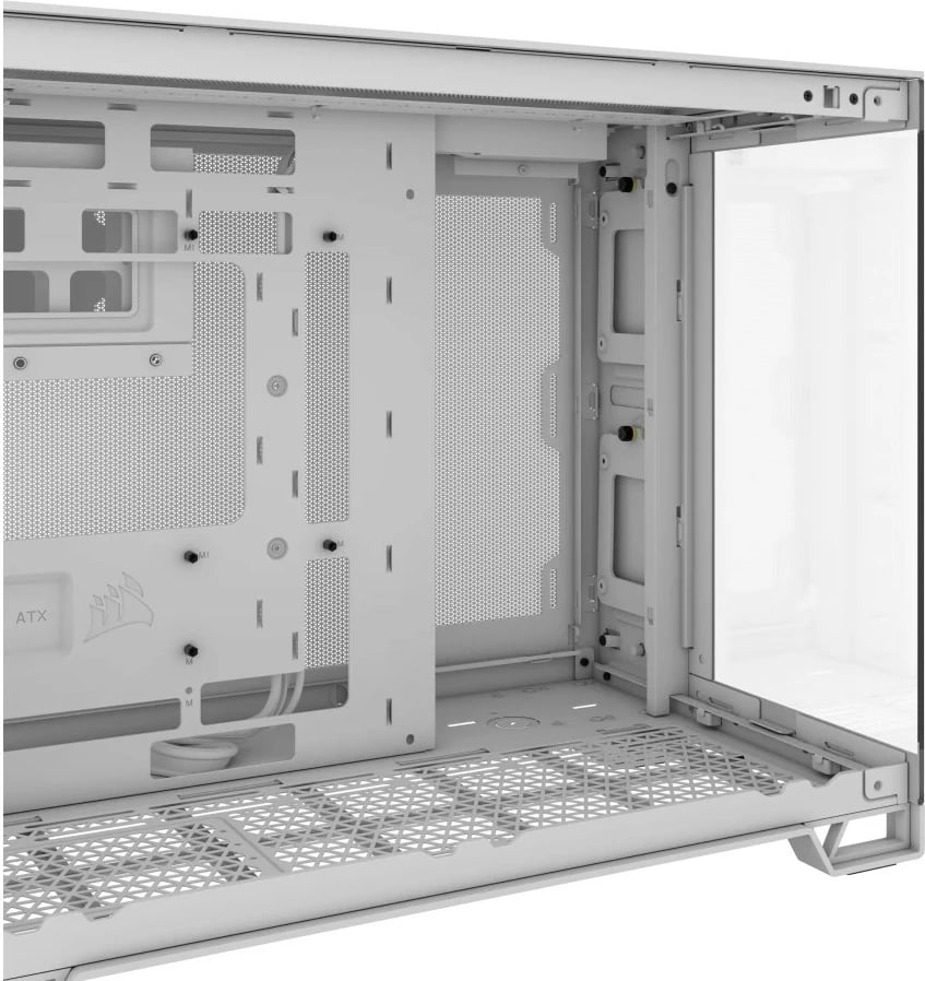 Kasë Corsair 2500X, Midi Tower, mATX, e bardhë