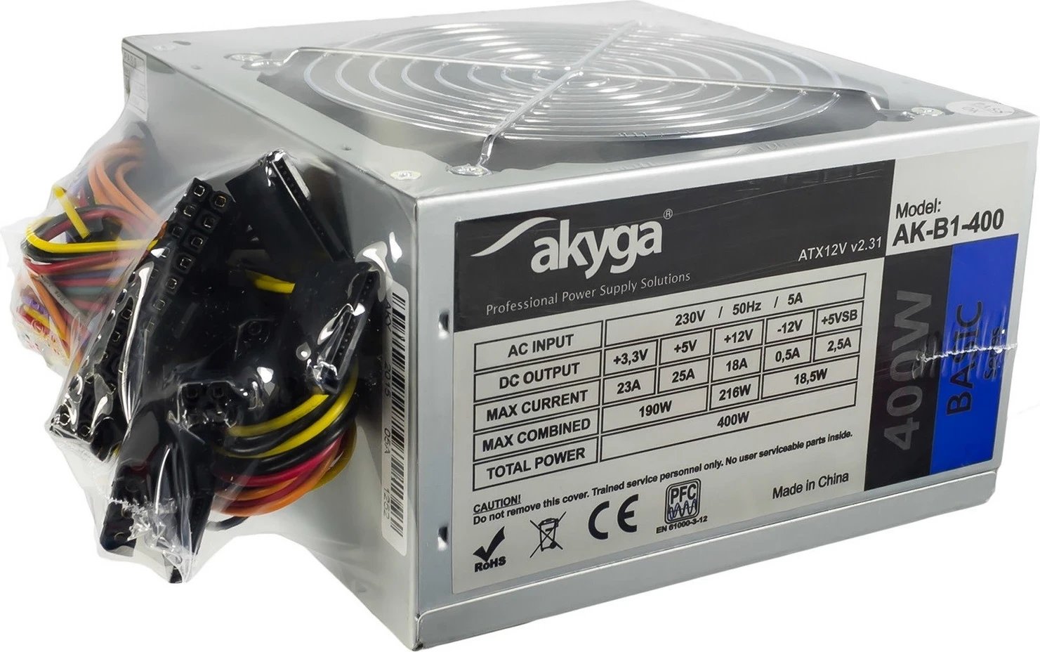 Burim energjie Akyga Basic AK-B1-400, 400W