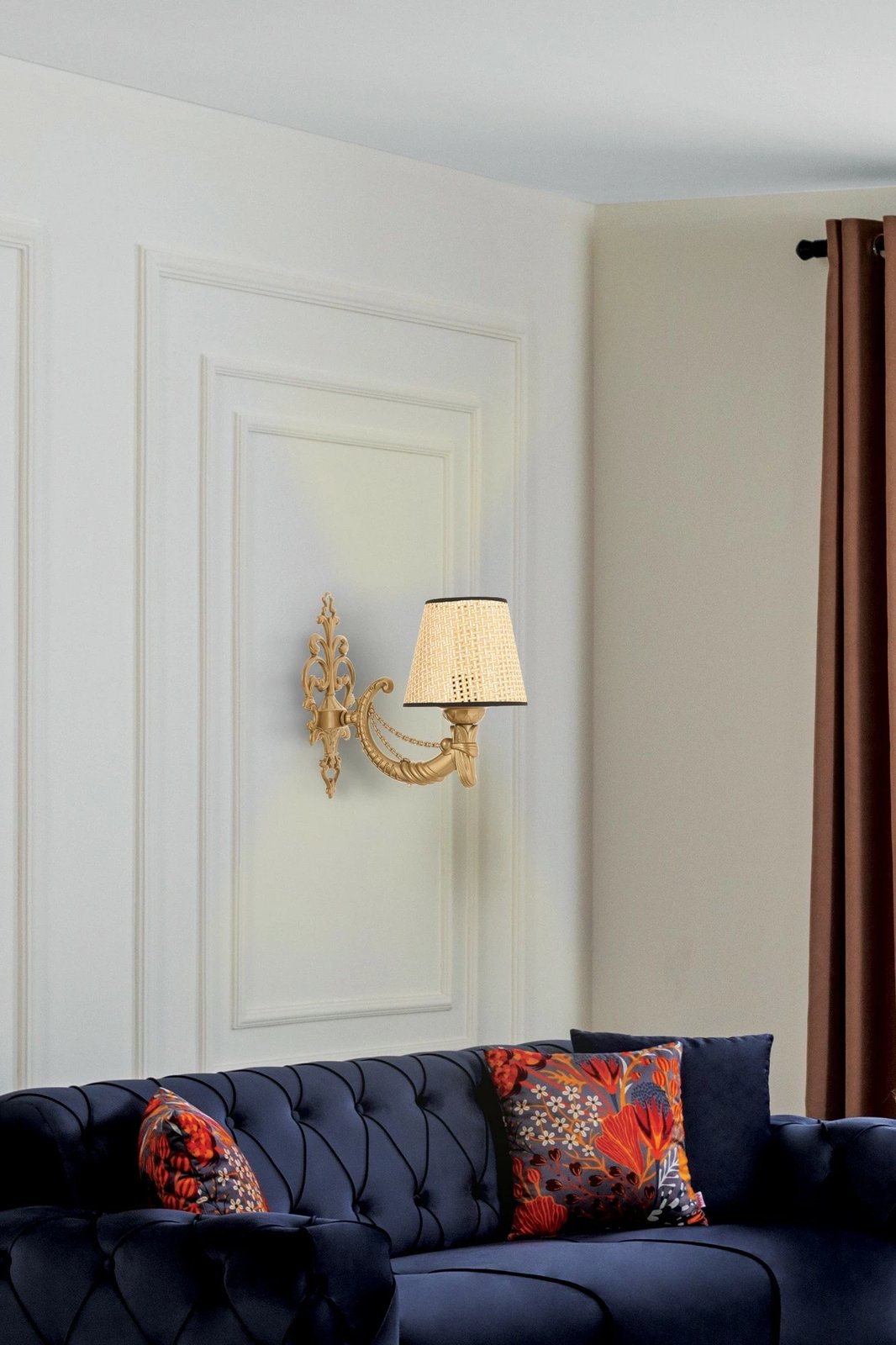 Llambë muri Opviq, Gloria, ngjyrë natyrale dhe ari