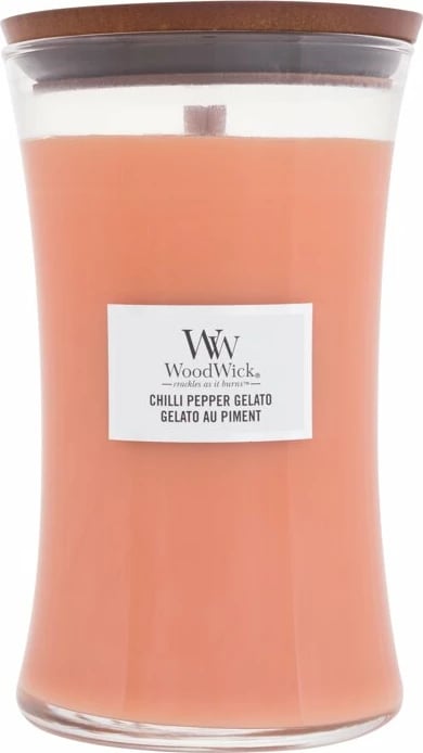 Qiri aromatik WoodWick Chilli Pepper Gelato, 610g