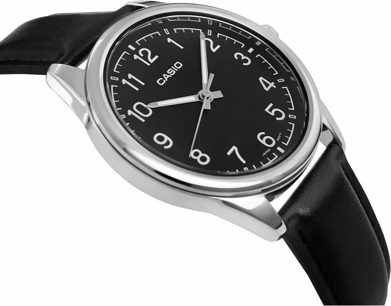 Orë dore për meshkuj Casio, e zezë