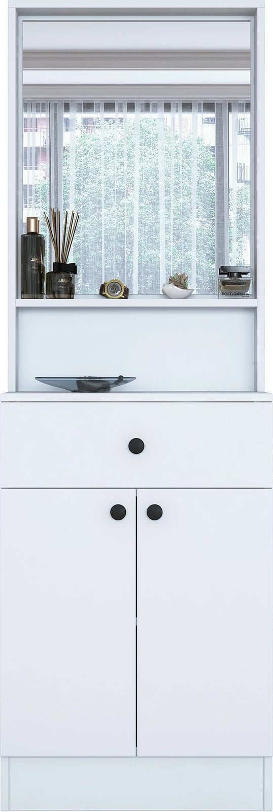 Stendë për korridor, e bardhë, Skye Decor, P6 - 3293