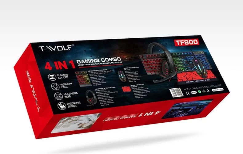 Set 4 në 1 T-Wolf TF800