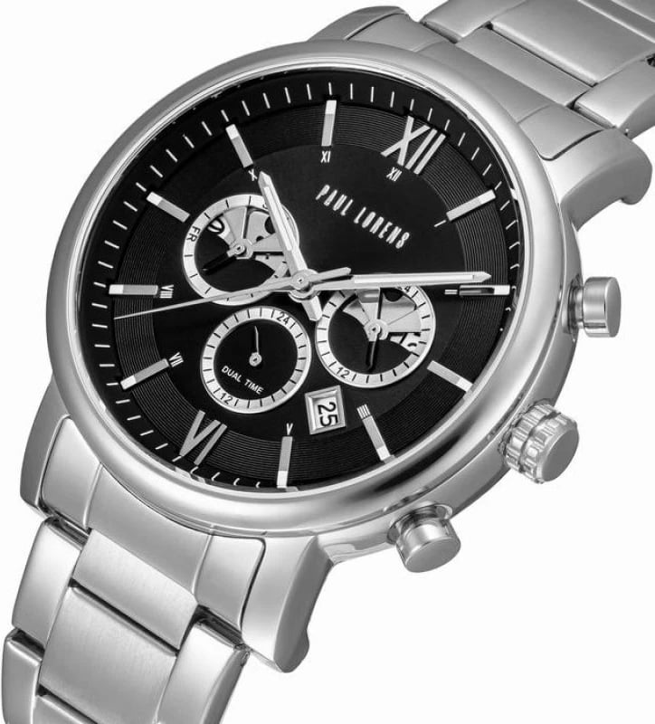 Orë dore për meshkuj Paul Lorens, argjend