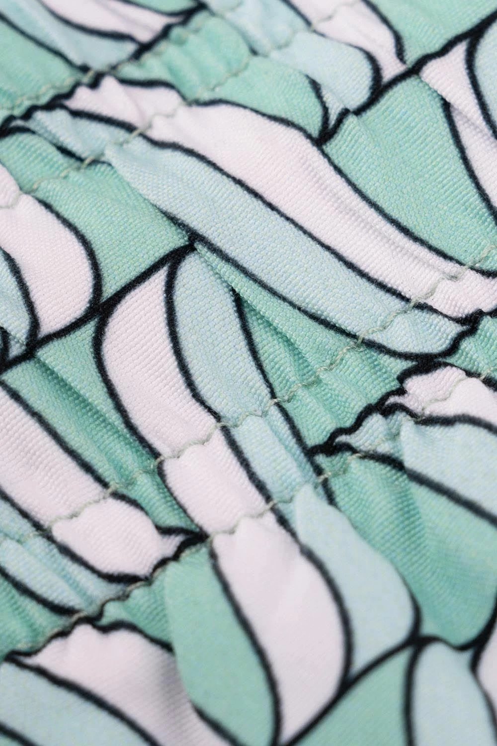 Pantallona të shkurtra noti për meshkuj, Jumeon, Buenos, ngjyrë e gjelbër