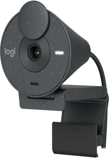 Webcam Logitech BRIO 300 (960-001436) 2MP, me mikrofon, memorie 2GB, gri e errët