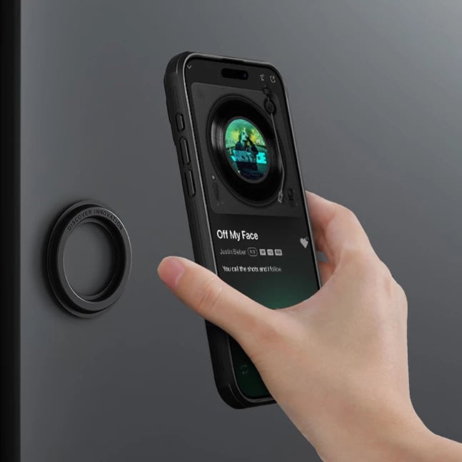Mbështjellës Nillkin CamShield Pro Magnetic për iPhone 15 Pro Max, me kapak kamere, i gjelbër