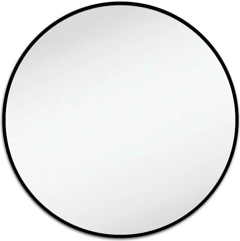Pasqyrë muri rrethore NEXT Nextdeco, Ø80cm, Metalike, E zezë