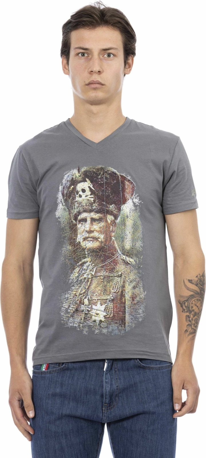 Maicë për meshkuj Trussardi Action, hiri