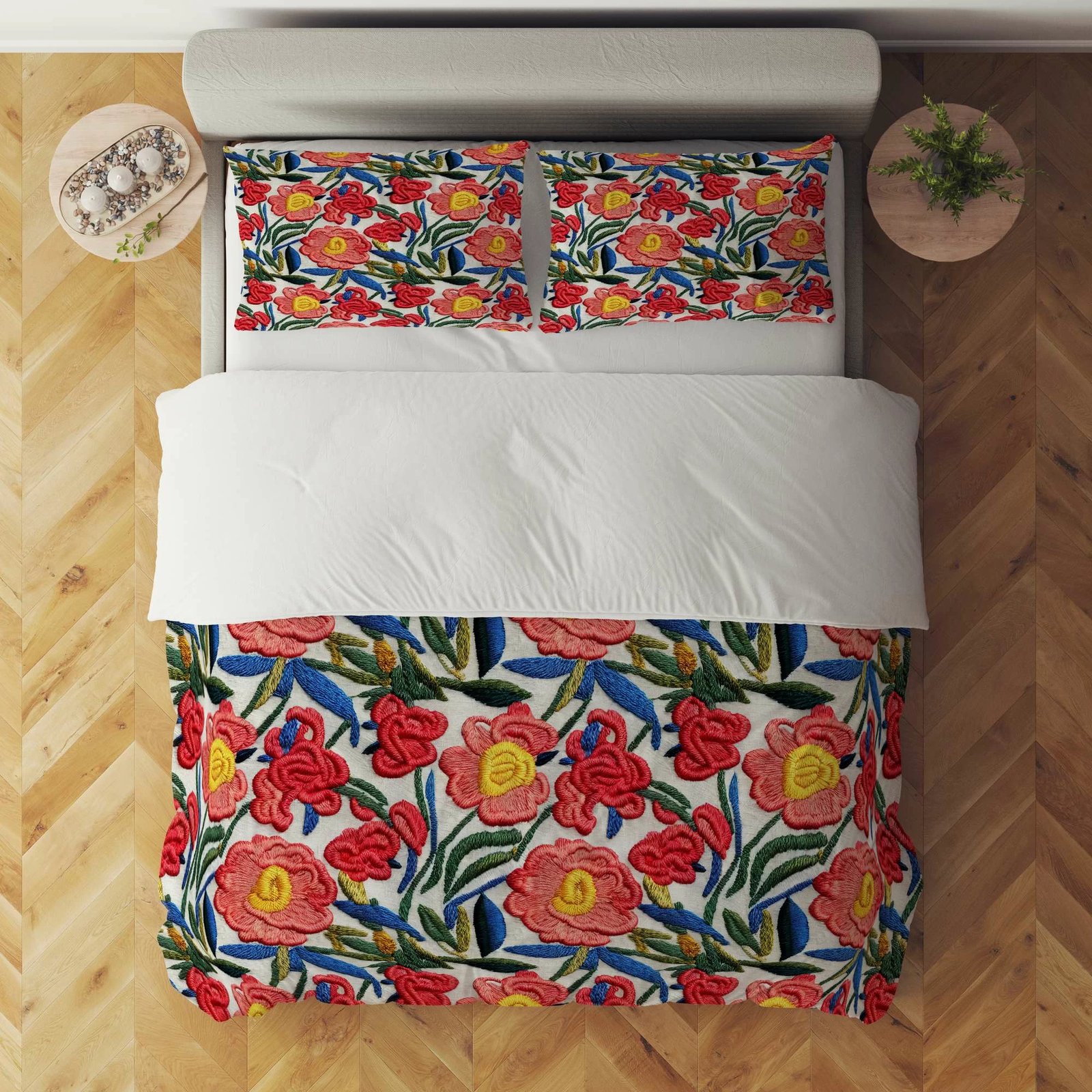 Set mbulesë për jorgan Super King, shumëngjyrësh, L'essentiel, FLW_DVT25-39