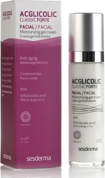 Krem hidratues fytyre unisex Sesderma Acglicolic Classic Forte 50ml