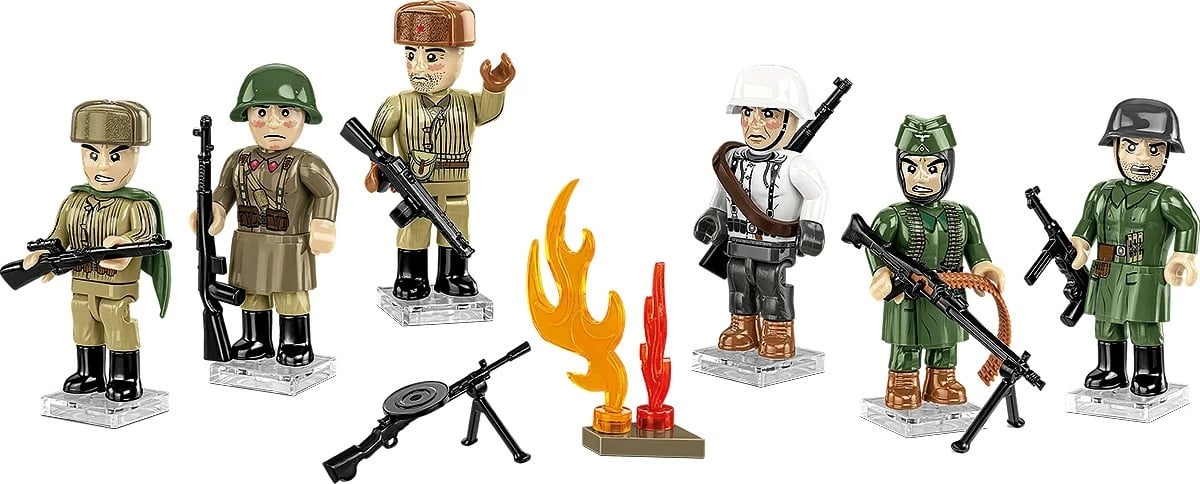 Set ndërtimi, Cobi, COBI-2061 Battle of Stalingrad, 76 copa, 6 figura, 6+