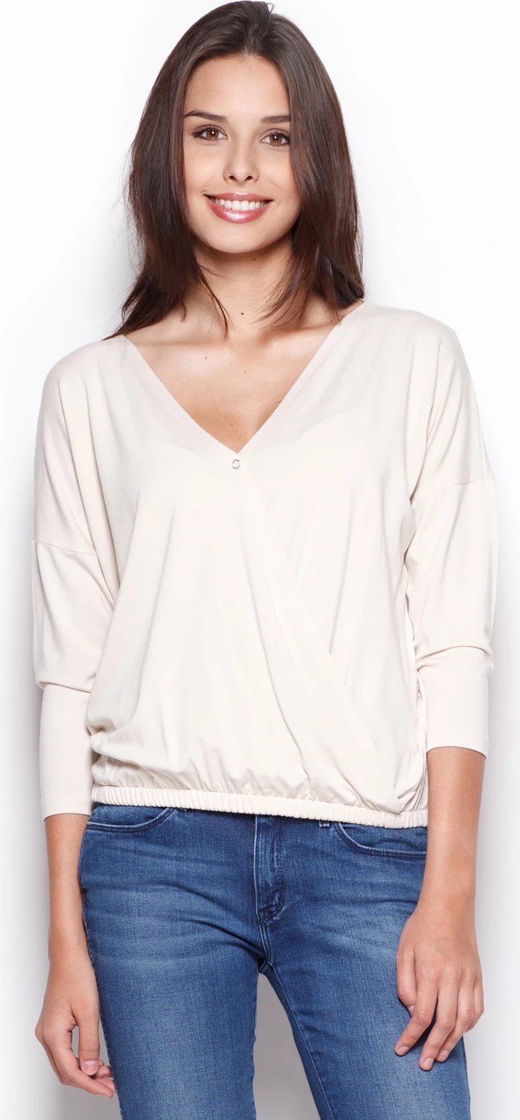 Bluzë Figl 44227 femra, beige