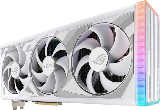 Kartelë grafike ASUS GeForce RTX 4080 SUPER ROG STRIX OC WHITE 16GB DLSS 3 Kartelë grafike ASUS GeForce RTX 4080 SUPER ROG STRIX OC WHITE 16GB DLSS 3