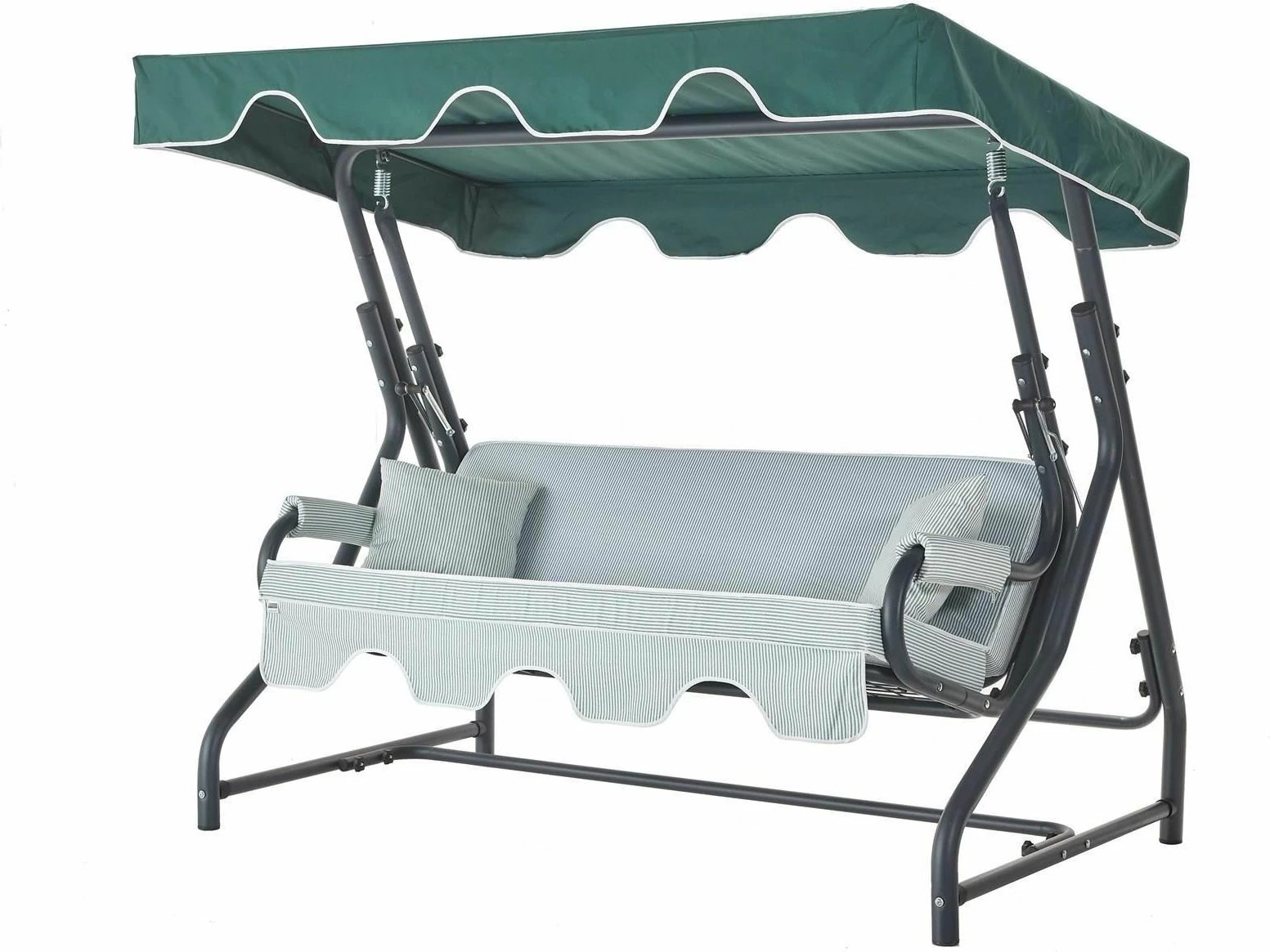 Karrige lëkundëse treshe për kopsht, Olea 11, shumëngjyrëshe