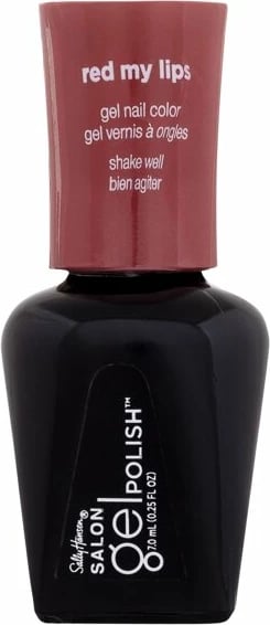 Llak për thonj për femra Sally Hansen Salon Gel Polish 220 Red My Lips, 7ml, kuqe