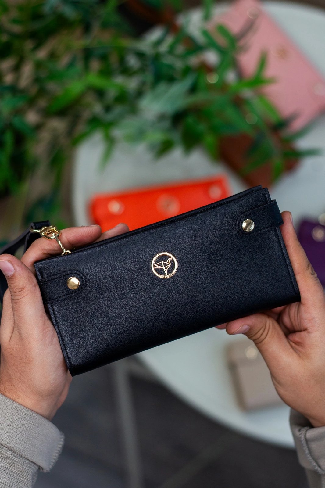 Portofol për gra, Zoozie Bags, Tiran, i zi