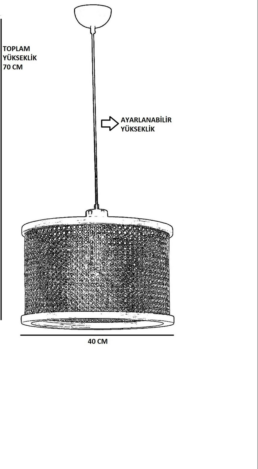 Set llambë tavani & llambë tavoline Opviq, 8871-3, ngjyrë bezhë dhe arre