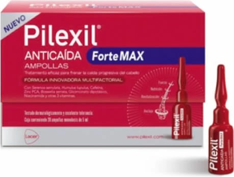 Ampula kundër rënies së flokëve Pilexil Forte Max unisex, 20 ampula