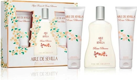 Eau de Toilette unisex Aire de Sevilla Rosas Blancas set 100ml