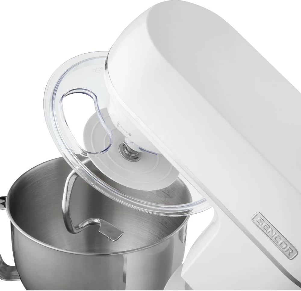 Mikser për kuzhinë Robot Sencor STM 3750WH-EUE3, i bardhë Mikser për kuzhinë Robot Sencor STM 3750WH-EUE3, i bardhë