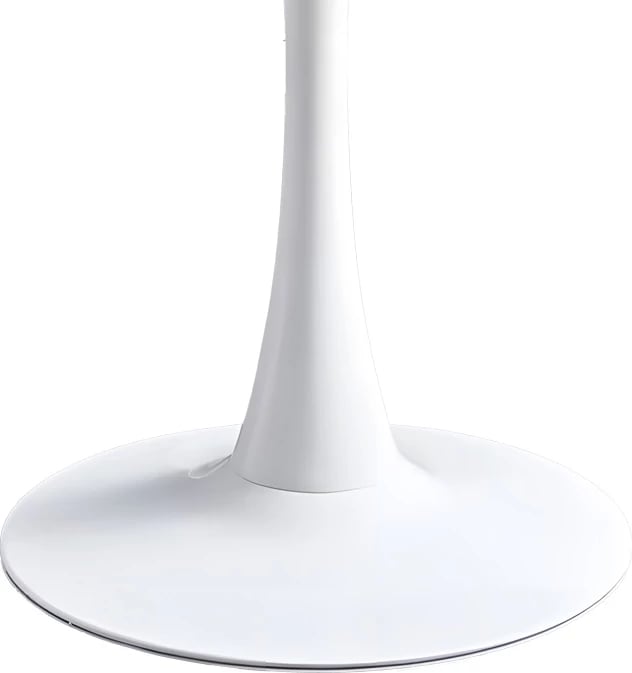 Set tavolinë me karrige Elijah-Ezra, 3 pjesë, ngjyrë e bardhë dhe natyrale, Φ60x74cm