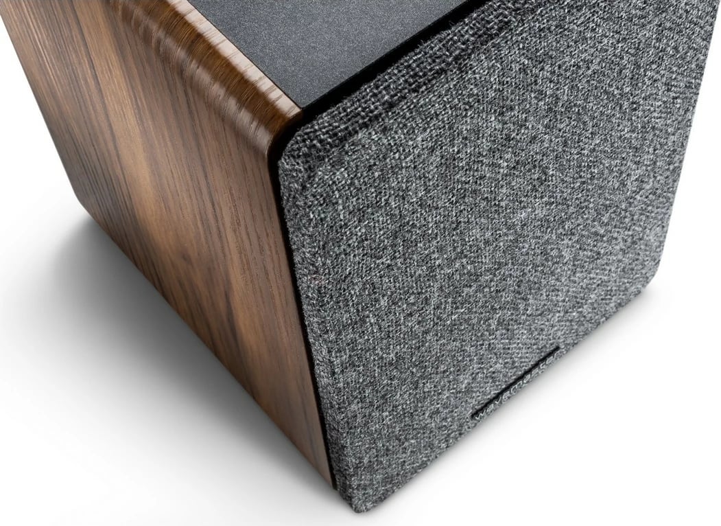 Sistem zëri Wavemaster Base, 2.0 kanale, Bluetooth & Line-in, 30W, gri/wood