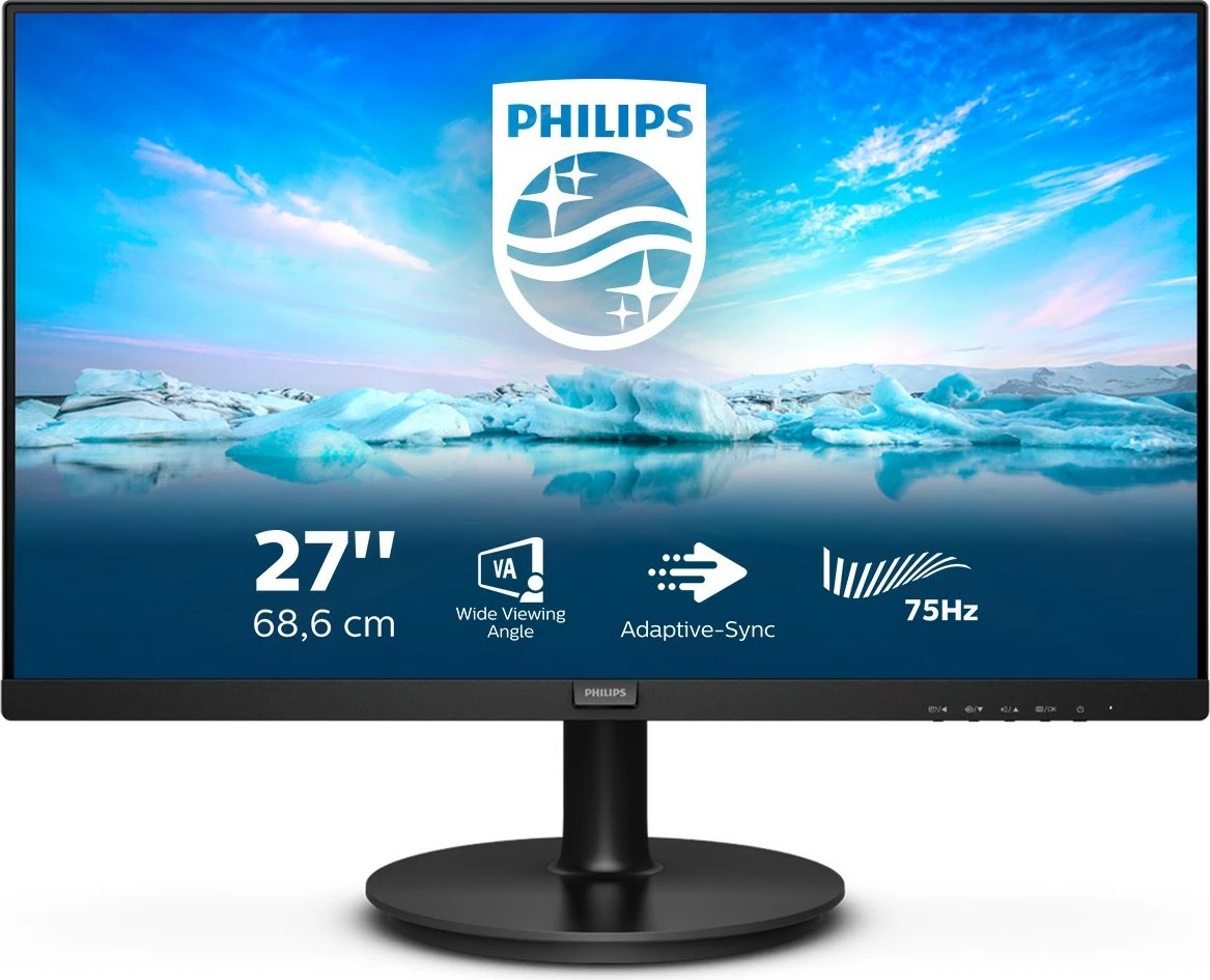 Monitor Philips V Line 272V8LA/00, 27 inç, Full HD, LED, i zi