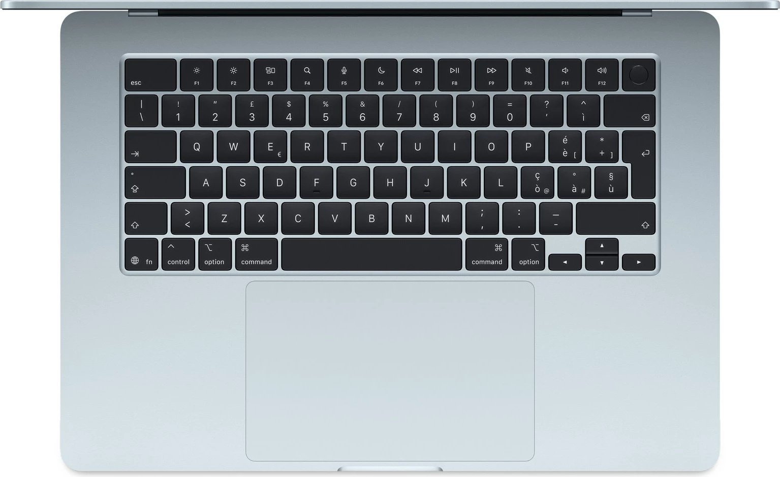 Laptop Apple MacBook Air M4, 15.3", 16 GB RAM, 256 GB SSD, Blu