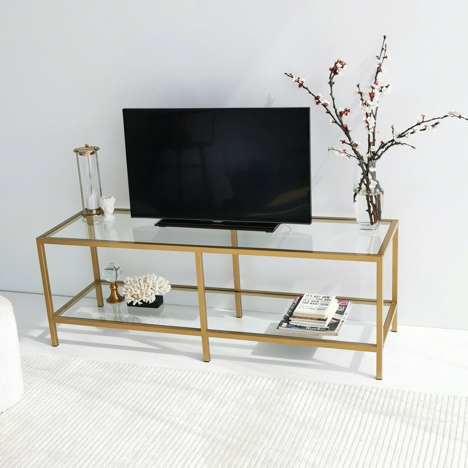 Komodë për TV, Hanah Home, Basic Gold, TV501