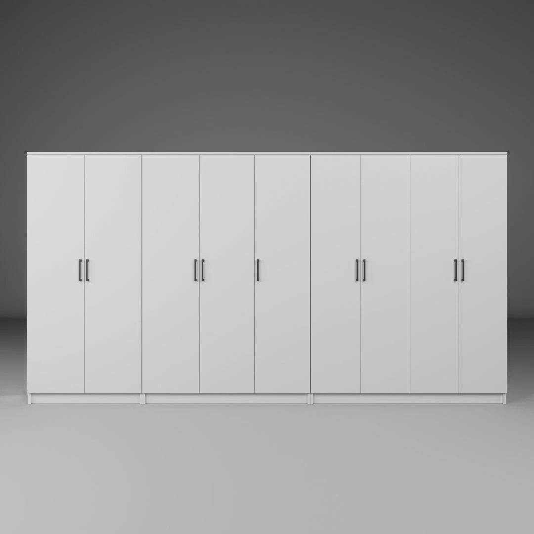 Dollap rrobash Skye Decor, i bardhë, Kardelen 1600-109