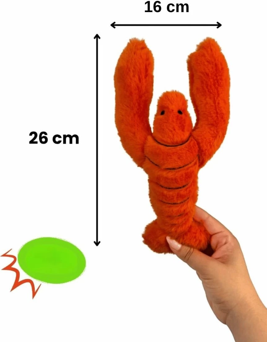 Lodër pelushi për qen, portokalli, Paws & Whiskers, Havhav 1030