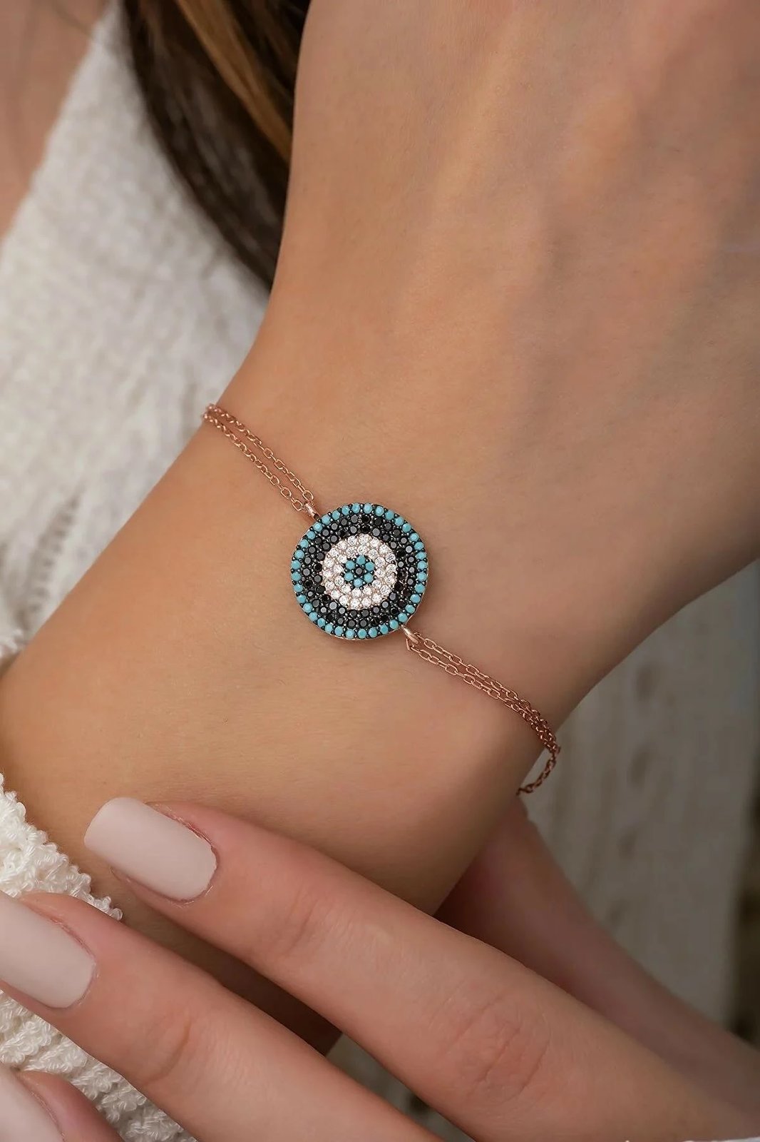 Byzylyk argjendi Jumeon, shumëngjyrësh, MKN162