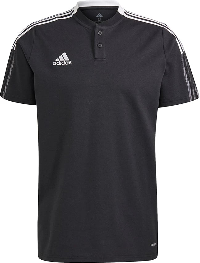 Maicë polo për meshkuj adidas, e zezë